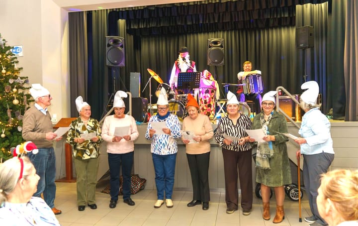 Erg gezellig kerstfeest bij Samana centrum