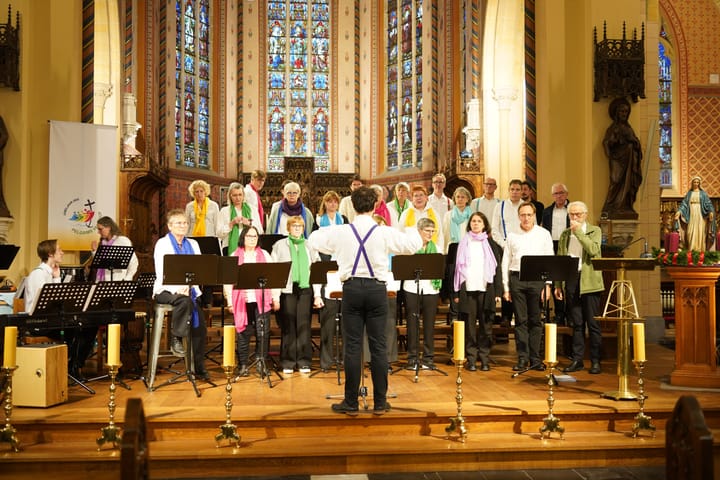 Erg mooie 'Vredesakkoorden' gisteren