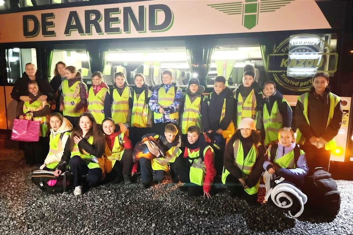 Dag school, hallo bergen! Lommelse leerlingen vertrekken op sneeuwklassen