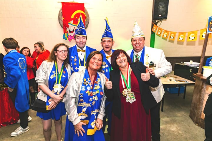 Weer super geslaagd carnavalsbal voor De Blauwe Duikers