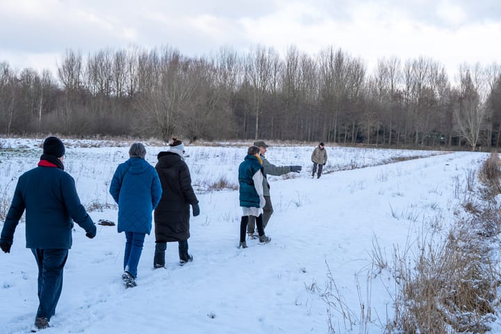 Nieuwjaarswandeling in de Vloeiweiden bij Natuurpunt
