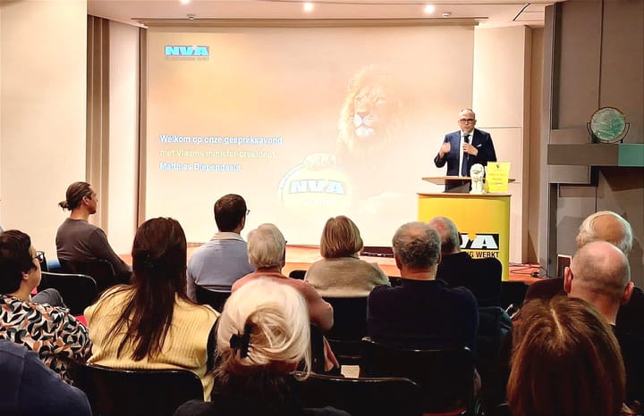 Minister-president Matthias Diependaele te gast in Lommel