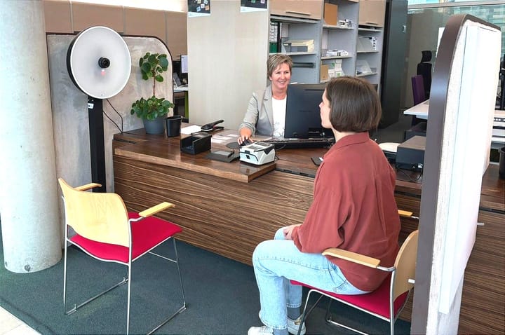 Gratis pasfoto voor identiteitsdocumenten aan loket