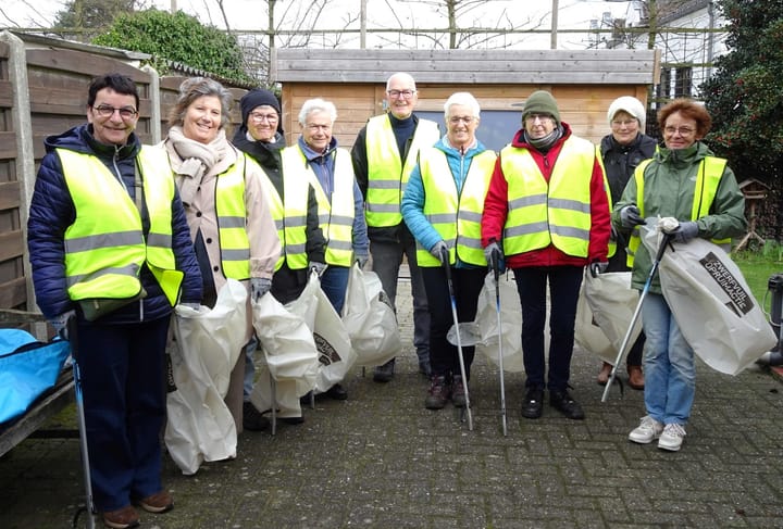 Propere straten in Lommel-Centrum