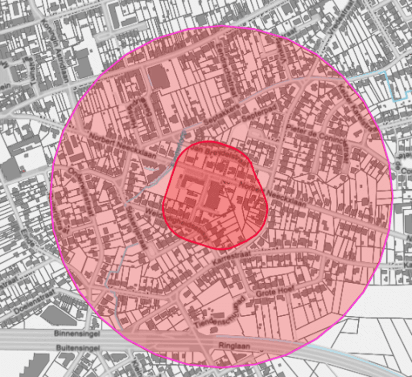 Verhoogde PFAS waarden rond G. Mercatorstraat en Norbert Neeckxlaan