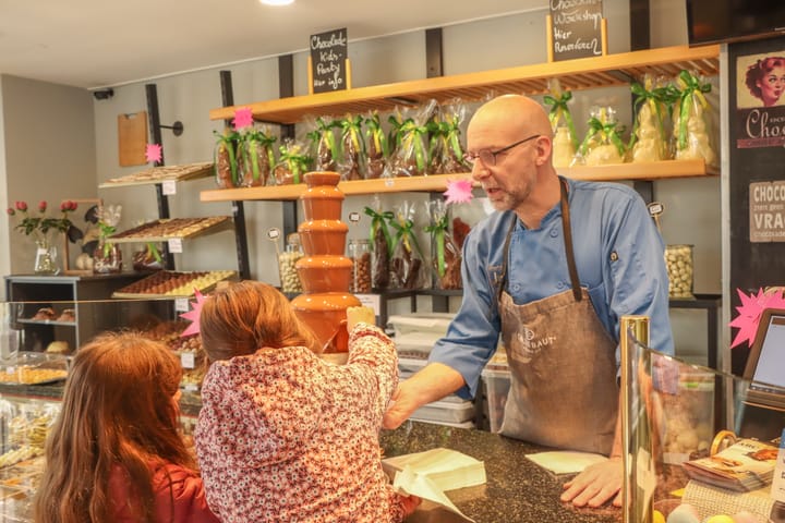 Koen Ulenaers opent chocolaterie