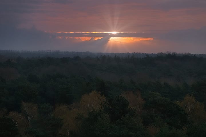 Sunrise in de Sahara