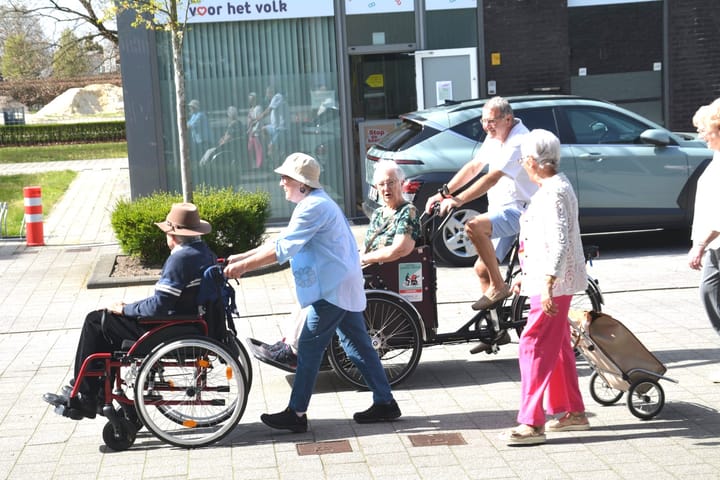 'Alles op wieltjes' bij dienstencentrum Trefpunt
