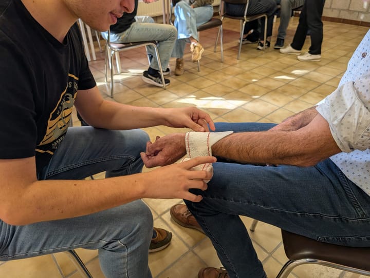 EHBO-cursus bij Rode Kruis Lommel